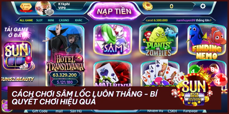 Cách Chơi Sâm Lốc Luôn Thắng - Bí Quyết Chơi Hiệu Quả 1 Cách Chơi Sâm Lốc Luôn Thắng - Bí Quyết Chơi Hiệu Quả