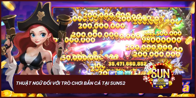 Thuật ngữ đối với trò chơi bắn cá tại SUN52